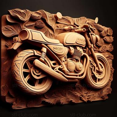 3D мадэль Honda CB1000 (STL)